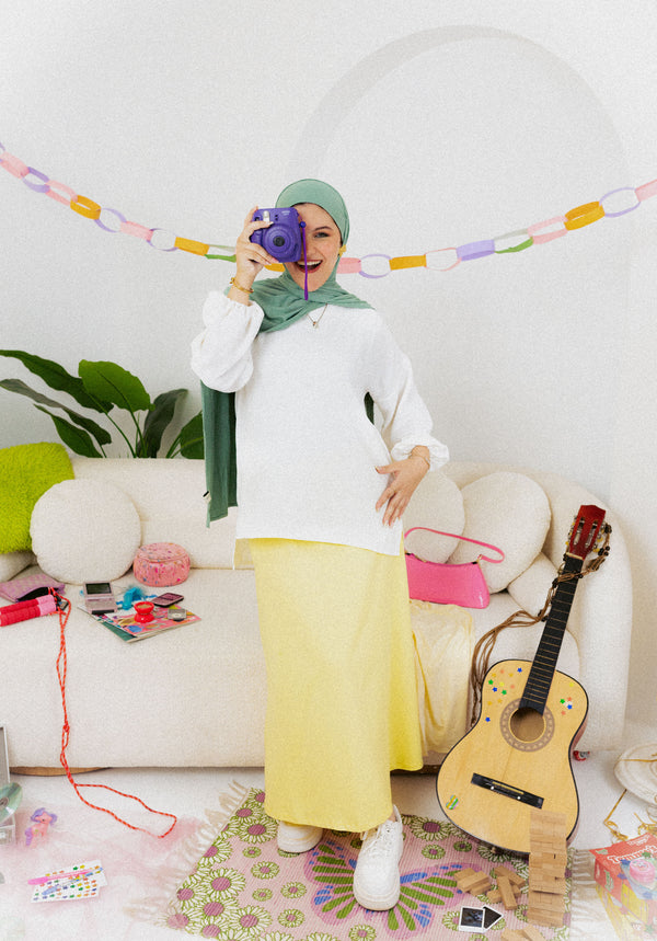 Yellow Pastel Skirt